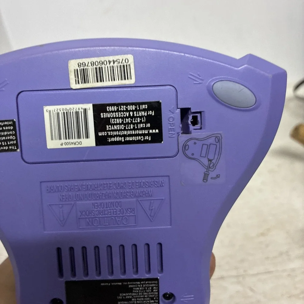Disney Princess Alarm Clock Radio Star Light Castle Pink Everything WORKS Read